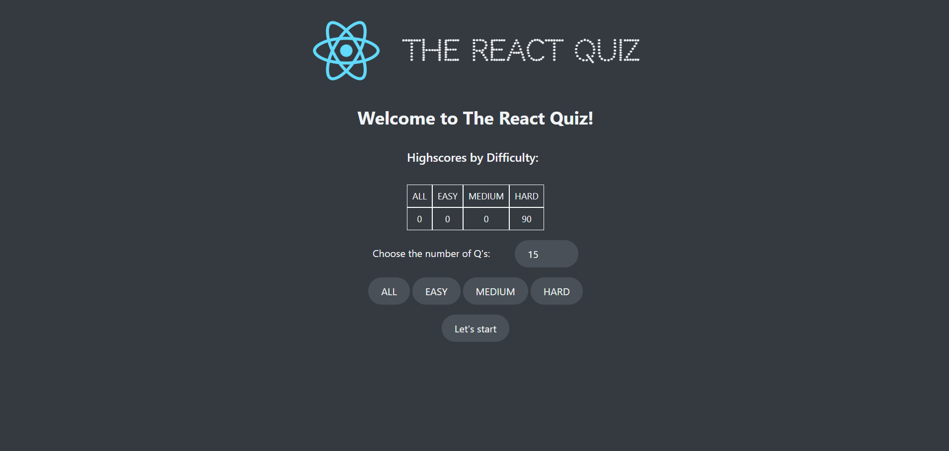React Quiz